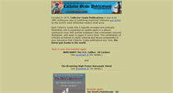 Desktop Screenshot of collectorgrade.com